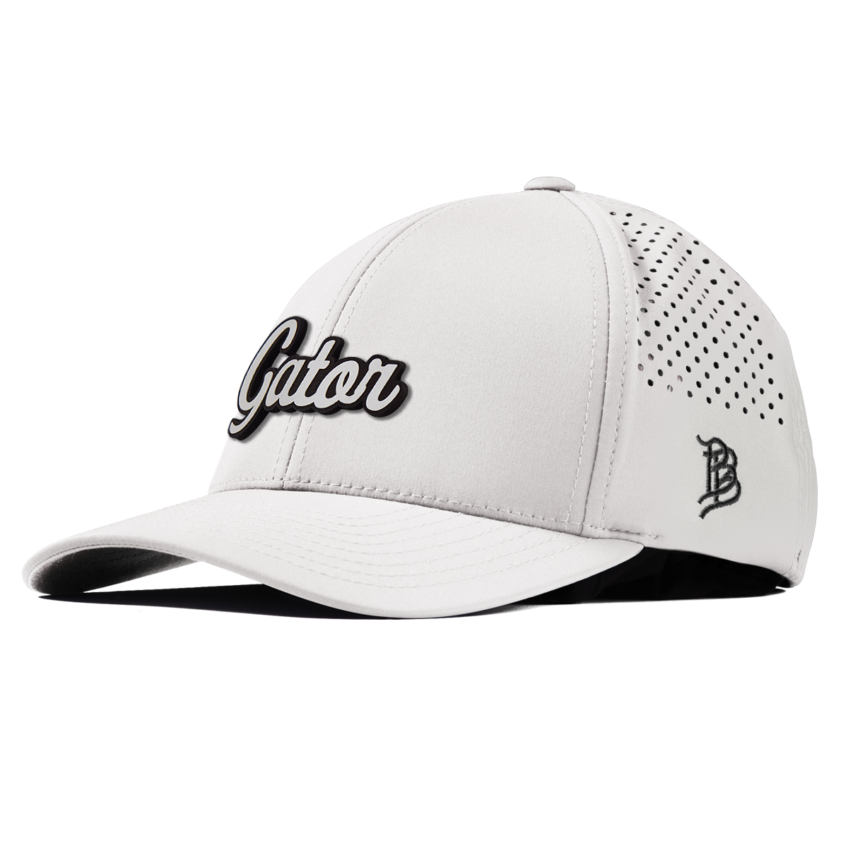 Gator Script White Curved Performance White