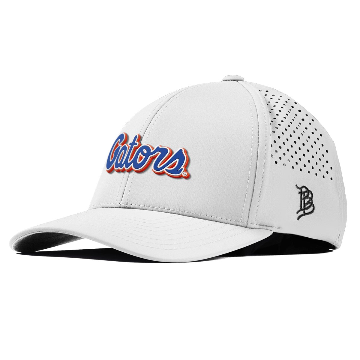University of Florida "Gator Script" Curved Performance White