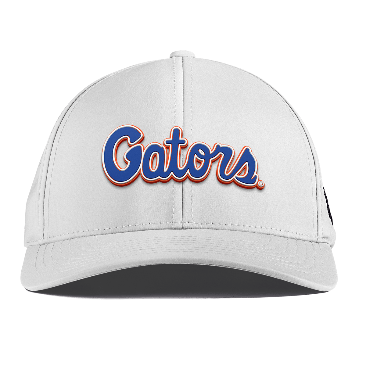 University of Florida "Gator Script" Curved Performance White