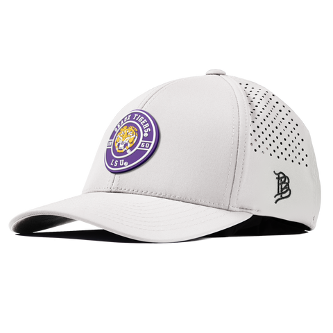 Louisiana State University "Geaux LSU Tigers" Curved Performance White