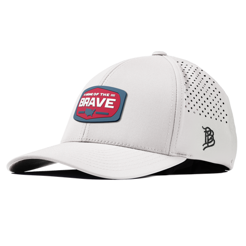 Home of the Brave Curved Performance White