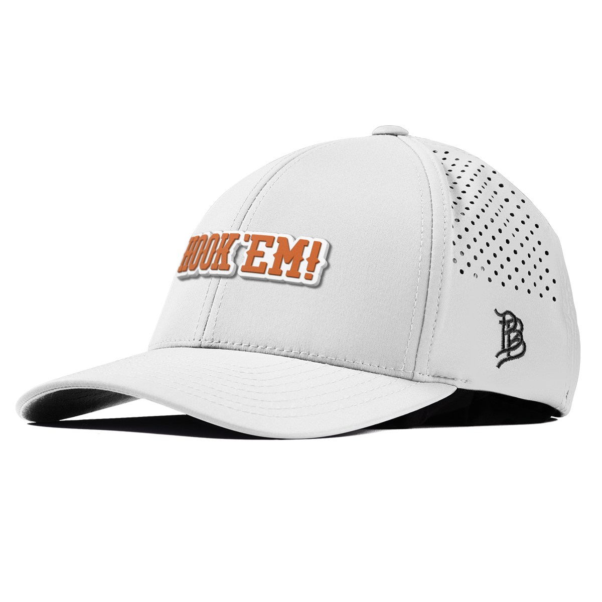 University of Texas "Hook'Em Horns" Curved Performance White