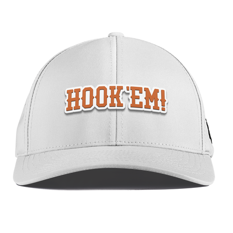 University of Texas "Hook'Em Horns" Curved Performance White