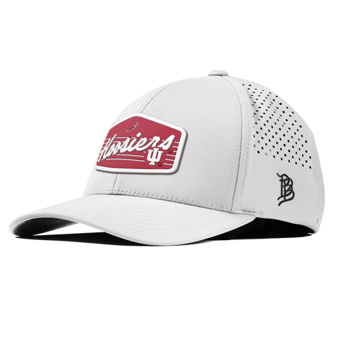 Indiana University "Hoosiers Football" Curved Performance White
