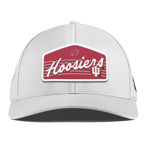 Indiana University "Hoosiers Football" Curved Performance White