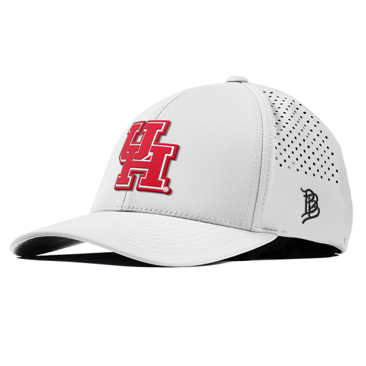 University of Houston "Houston Block" Curved Performance White 