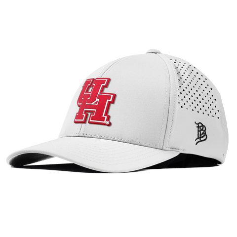 University of Houston "Houston Block" Curved Performance White 