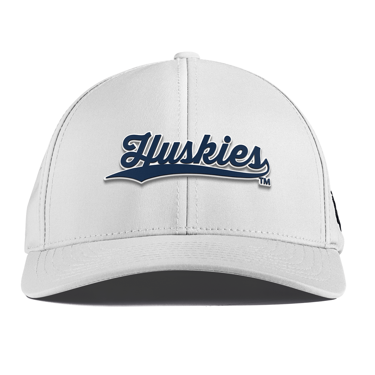 University of Connecticut "Huskies Script" Curved Performance White