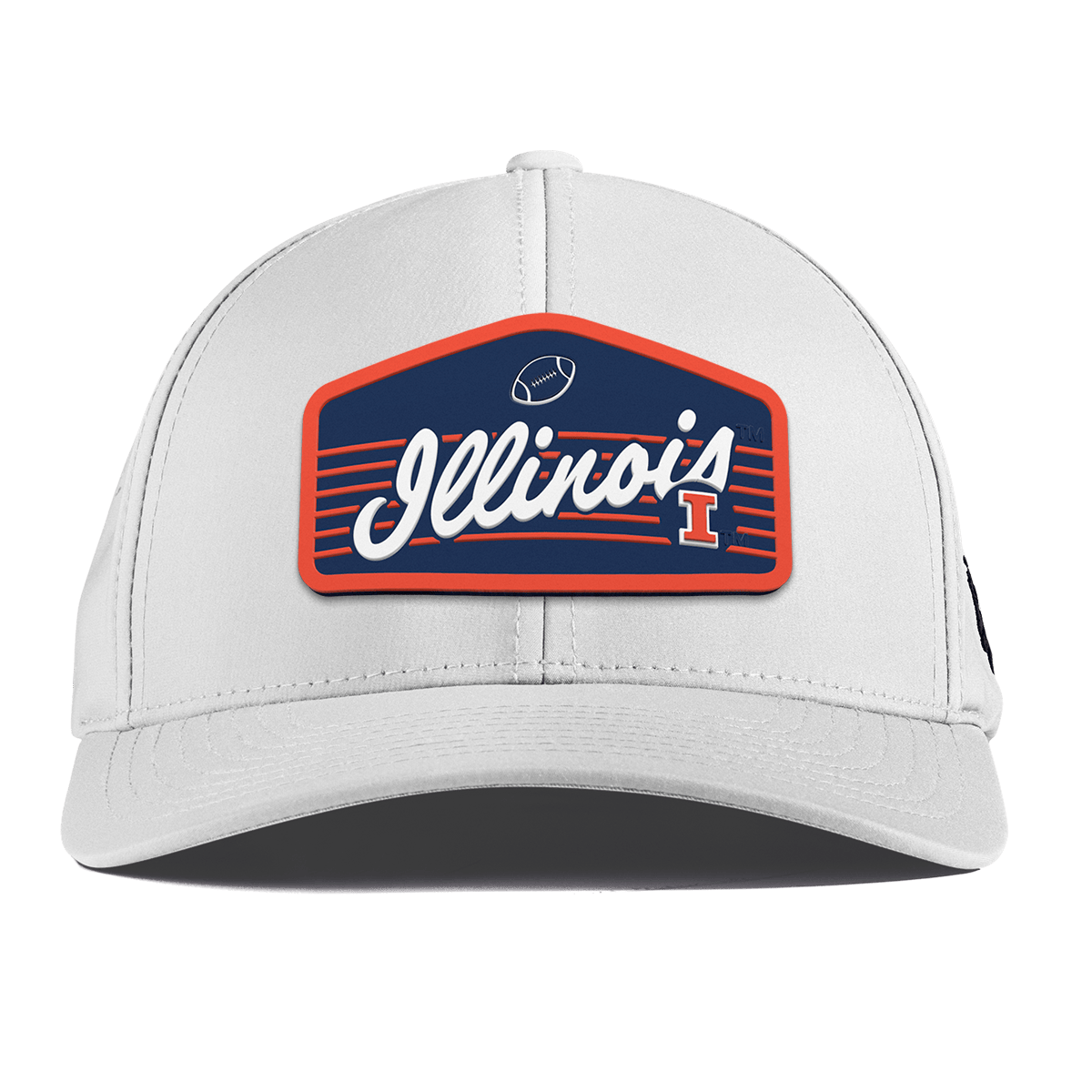 University of Illinois "Illini Football" Curved Performance White