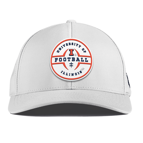 University of Illinois "Illinois Football Legacy" Curved Performance White