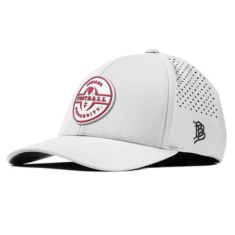 Indiana University "Indiana Football Legacy" Curved Performance White