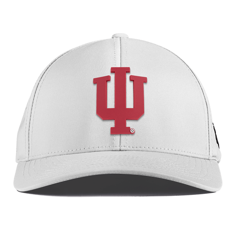 Indiana University "Indiana Team Logo" Curved Performance White