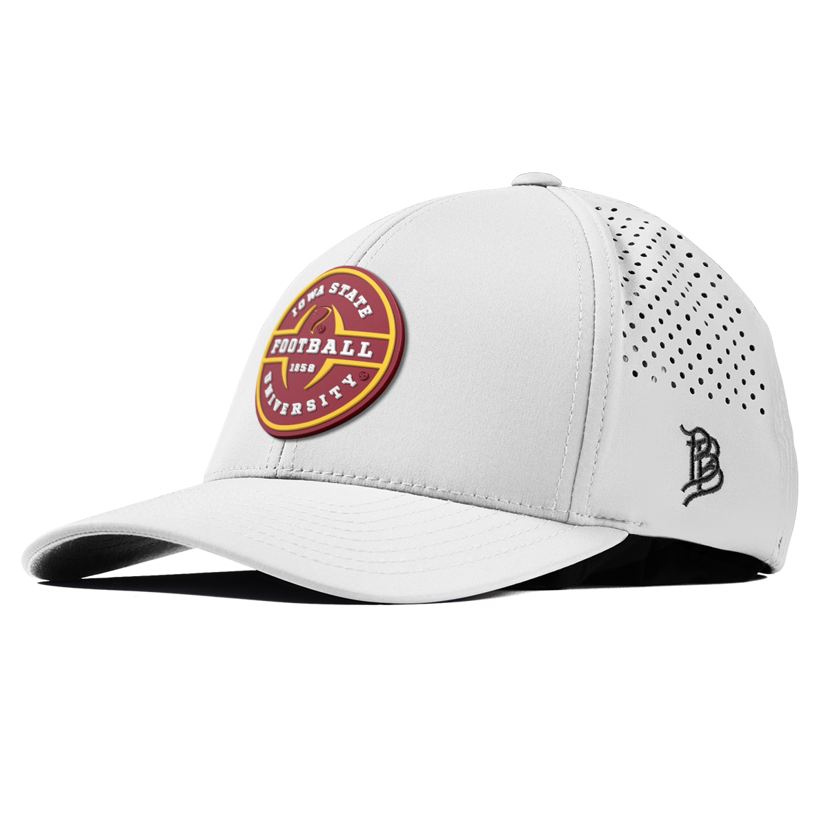 Iowa State University "Iowa State Football Legacy" Curved Performance White