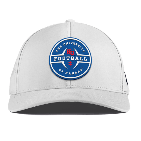 University of Kansas "Kansas Football Legacy" Curved Performance White