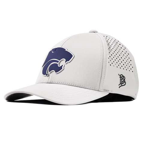 Kansas State "Kansas State Team Logo" Curved Performance White