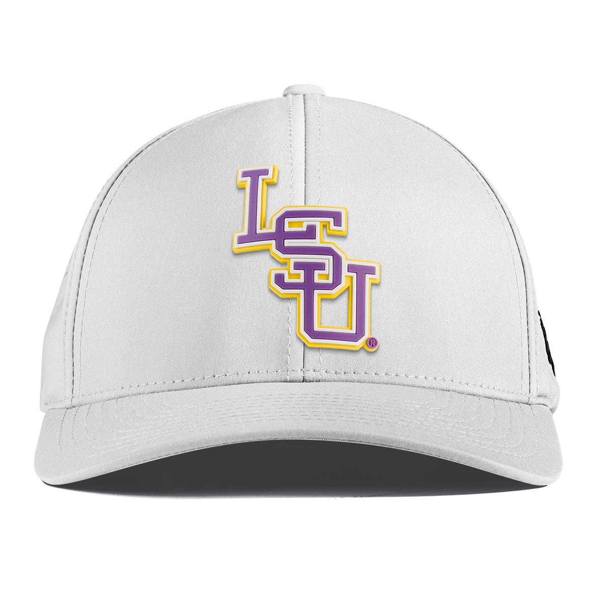 Louisiana State University "LSU Baseball" Curved Performance White