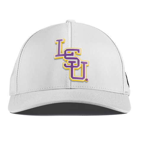Louisiana State University "LSU Baseball" Curved Performance White