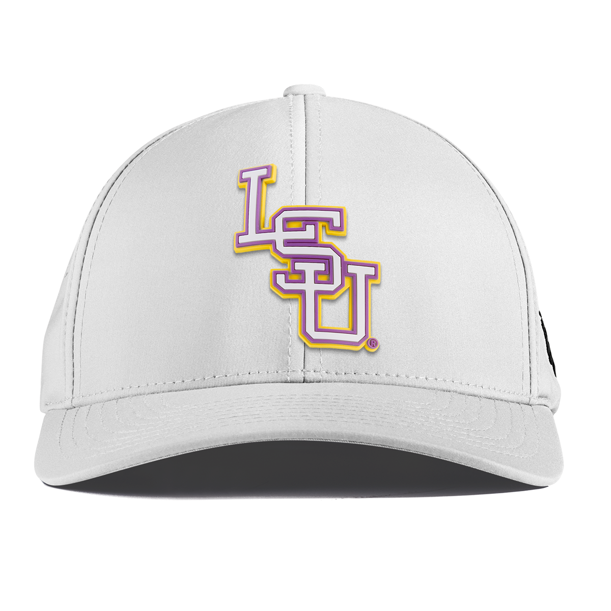 Louisiana State University "LSU Baseball" Curved Performance White