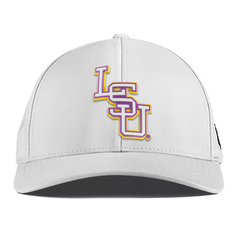 Louisiana State University "LSU Baseball" Curved Performance White