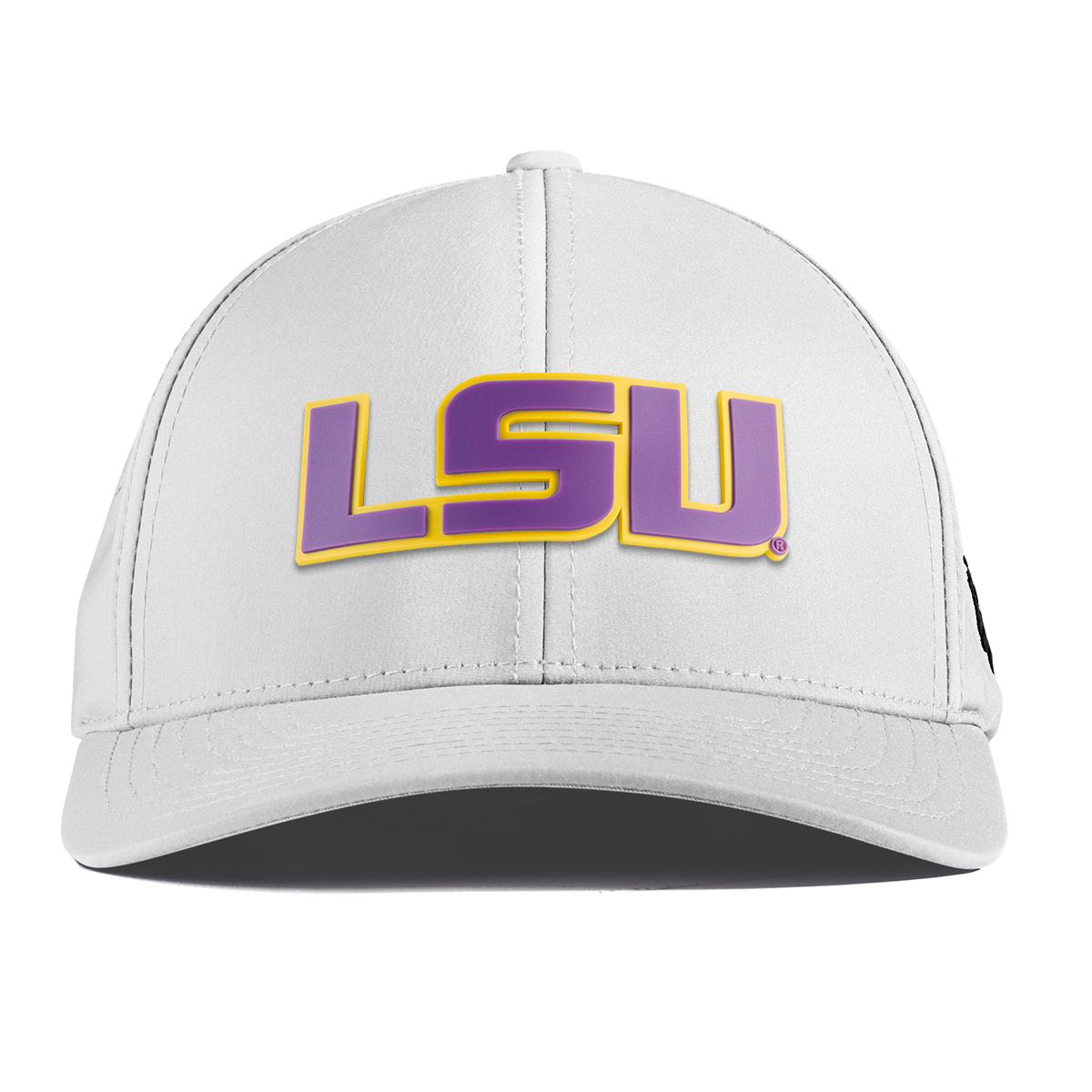 Louisiana State University "LSU Block" Curved Performance White