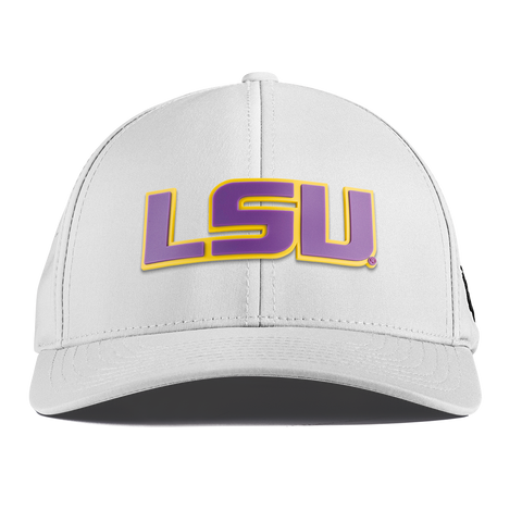 Louisiana State University "LSU Block" Curved Performance White