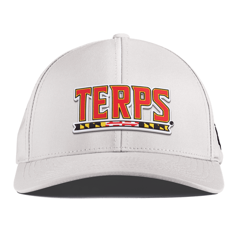 University of Maryland "Maryland Terps" Curved Performance White