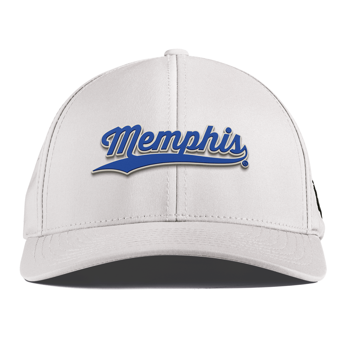 University of Memphis "Memphis Script" Curved Performance White