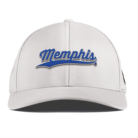 University of Memphis "Memphis Script" Curved Performance White