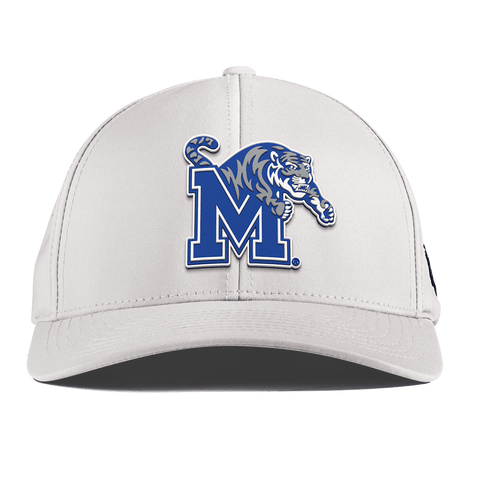 University of Memphis "Memphis Team Logo" Curved Performance White