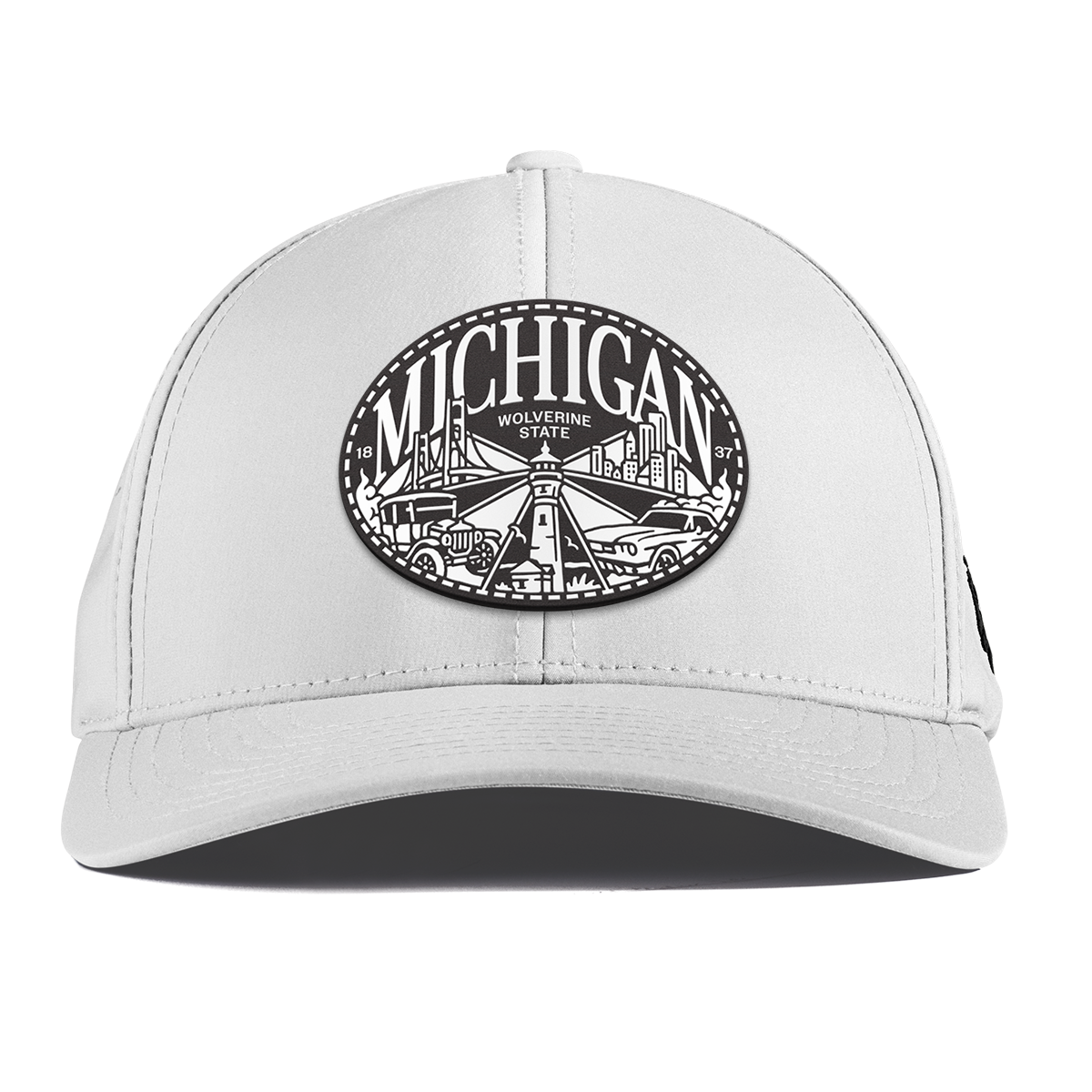 Michigan Traveler Curved Performance White