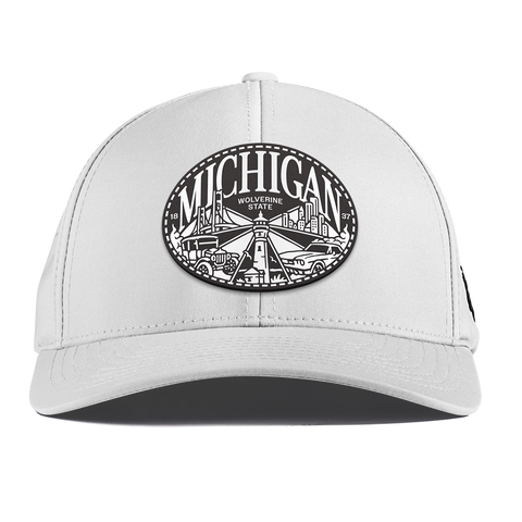 Michigan Traveler Curved Performance White