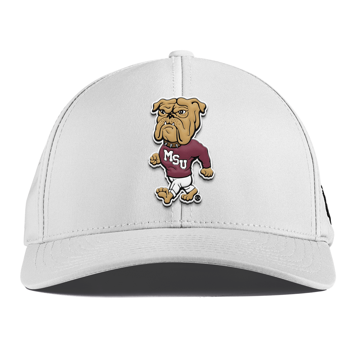 Mississippi State University "Mississippi State Bully" Curved Performance White