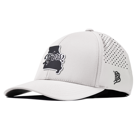University of Missouri "Missouri Tigers State Script" Curved Performance White