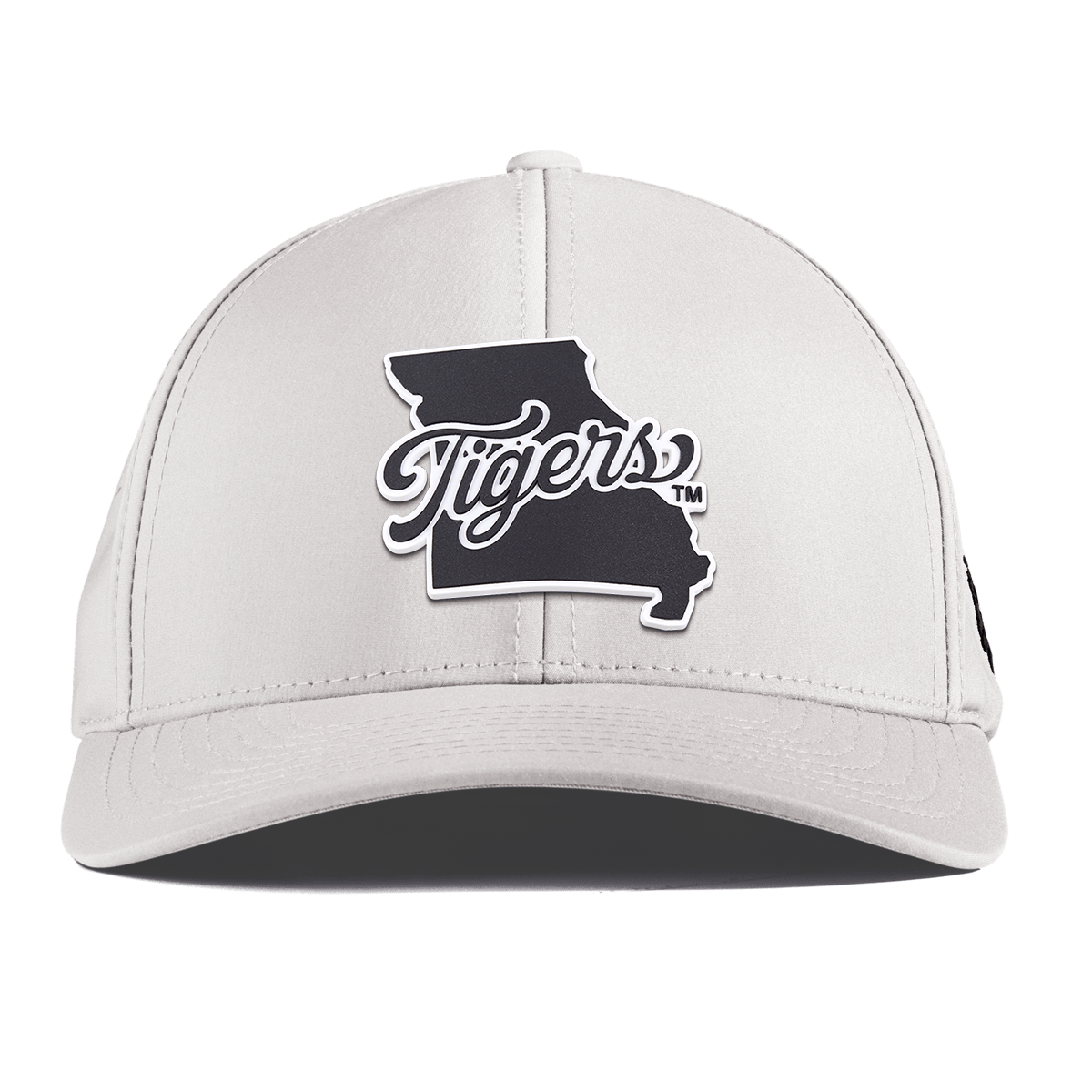 University of Missouri "Missouri Tigers State Script" Curved Performance White