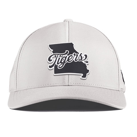 University of Missouri "Missouri Tigers State Script" Curved Performance White