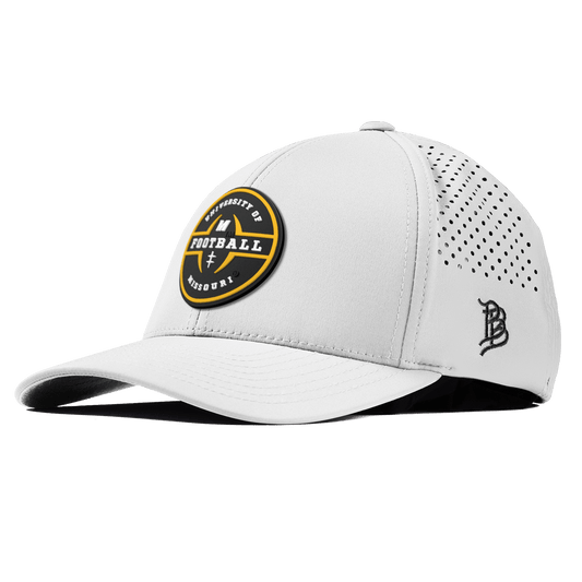 University of Missouri "Mizzou Football" Curved Performance White