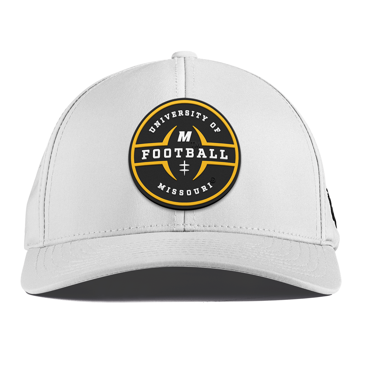 University of Missouri "Mizzou Football" Curved Performance White