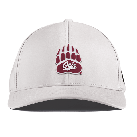 University of Montana "Montana Grizz" Curved Performance White