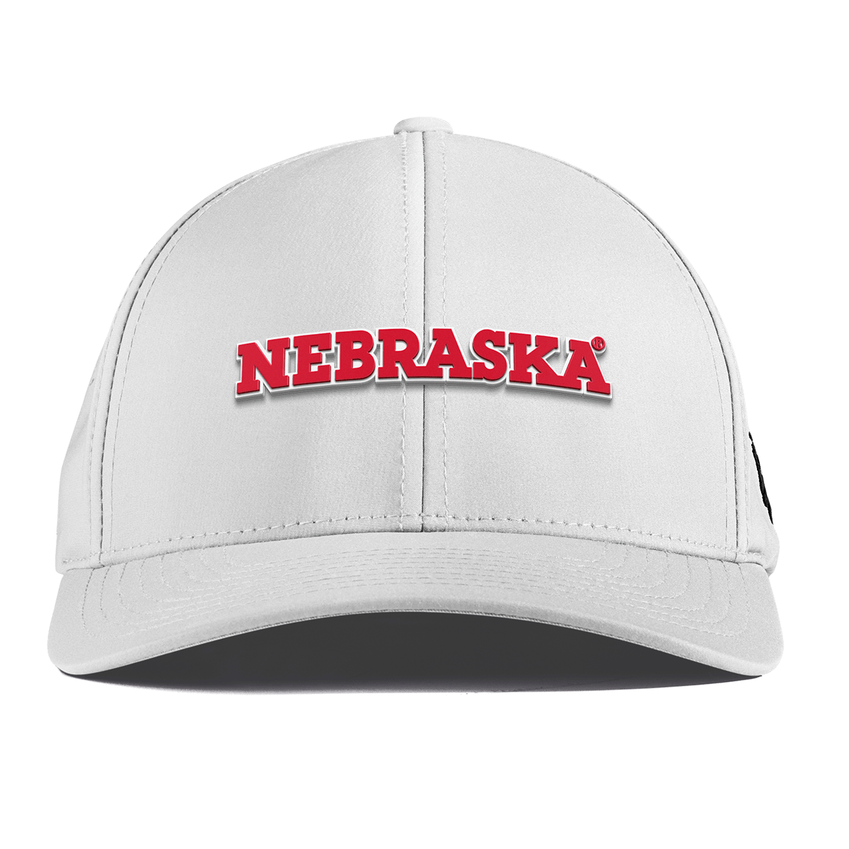 University of Nebraska "Nebraska Block" Curved Performance White