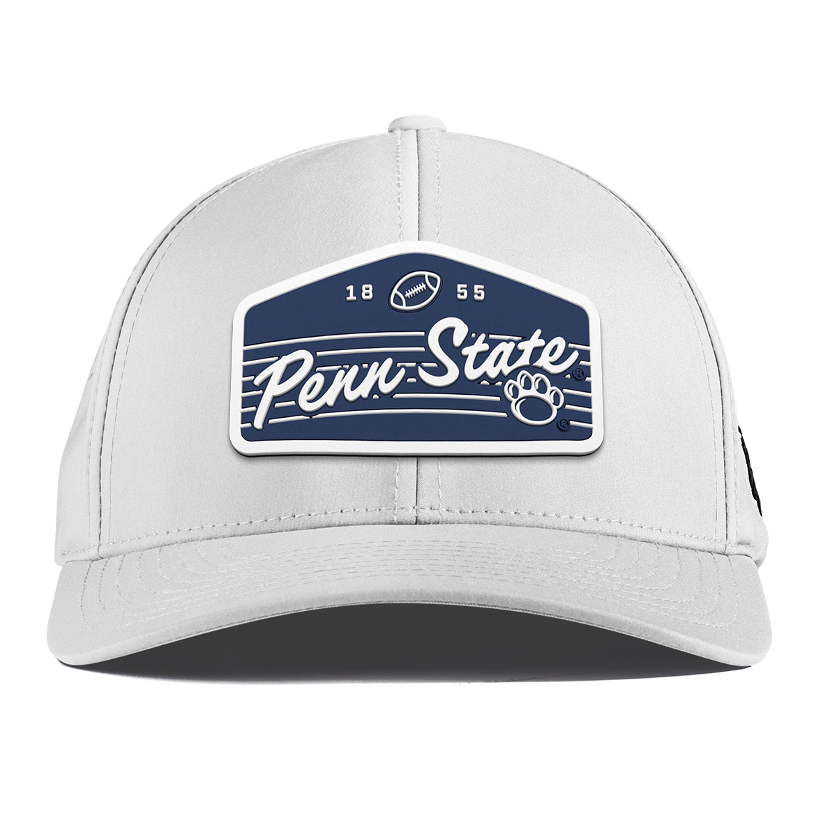 Penn State University "Nittany Lions Football" Curved Performance White