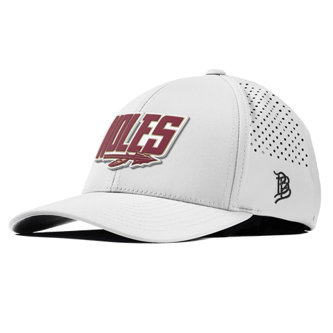 Florida State University "Noles" Curved Performance White 