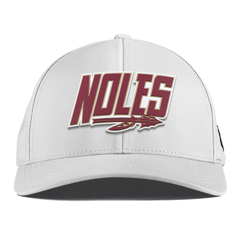 Florida State University "Noles" Curved Performance White 
