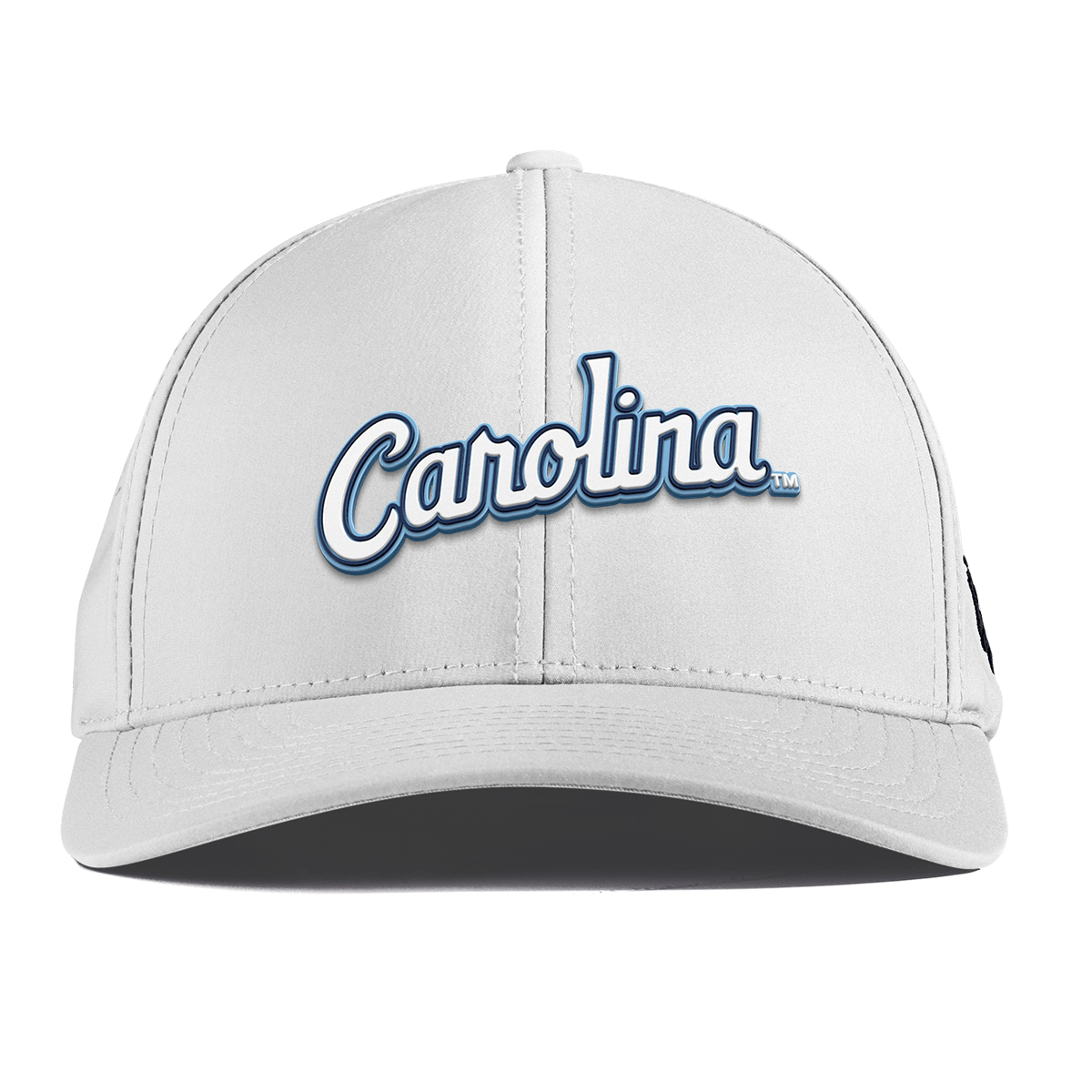 University of North Carolina "North Carolina Script" Curved Performance White
