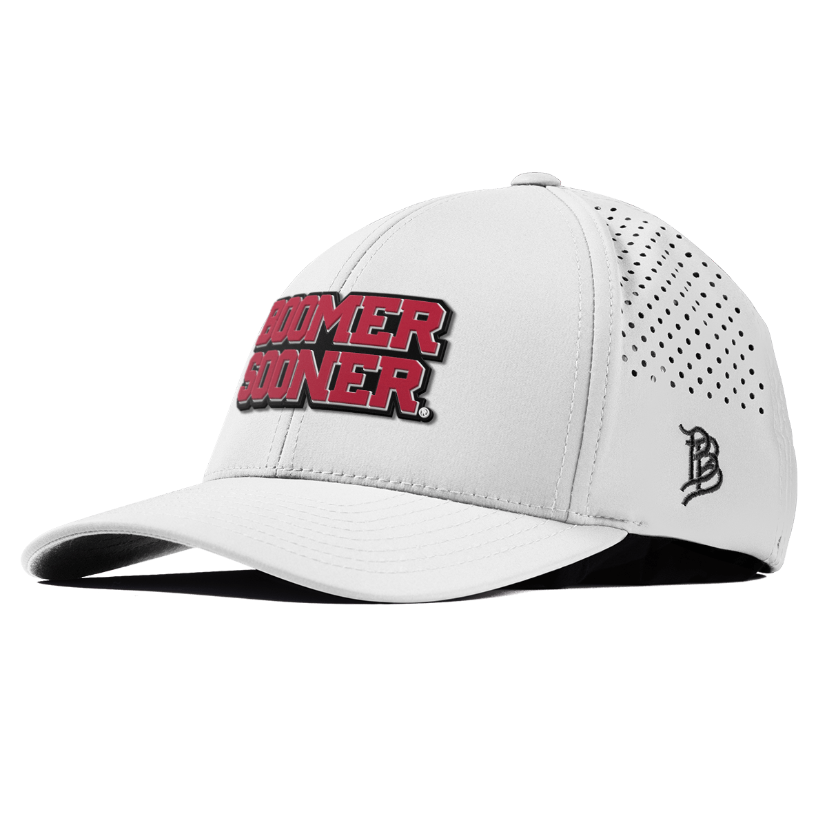 University of Oklahoma "Oklahoma Block" Curved Performance White