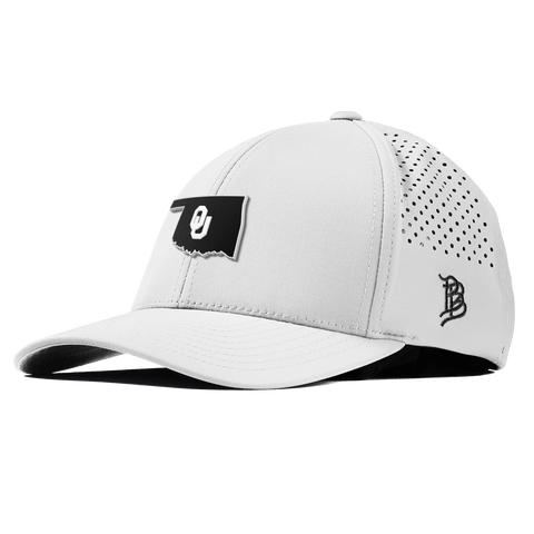 University of Oklahoma "Oklahoma Vintage Series" Curved Performance White
