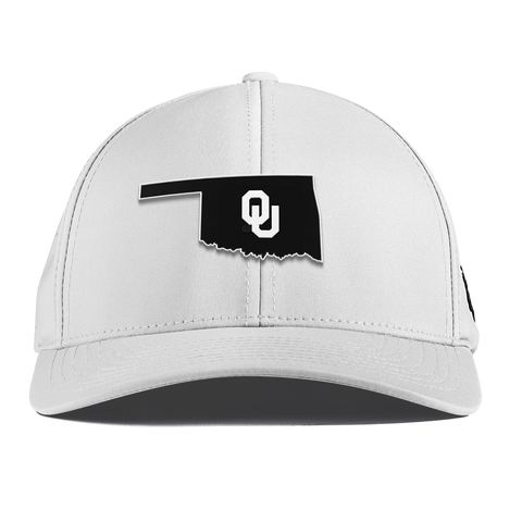 University of Oklahoma "Oklahoma Vintage Series" Curved Performance White