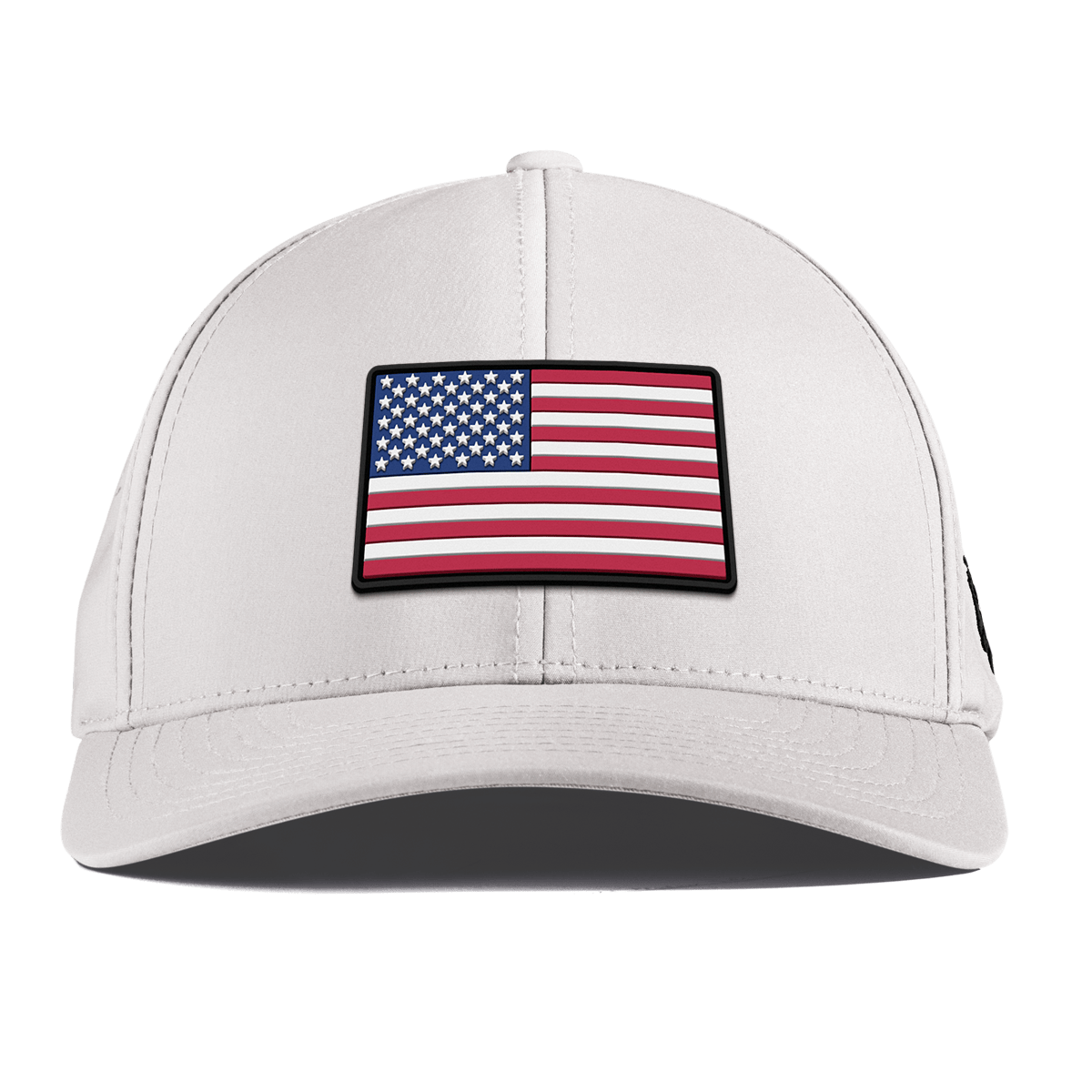 Old Glory USA Skateboarding Curved Performance White