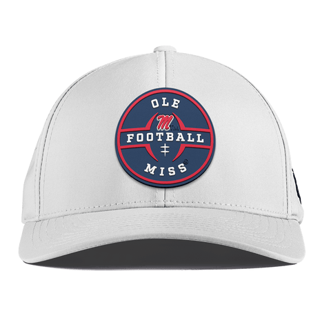 University of Mississippi "Ole Miss Football Legacy" Curved Performance White