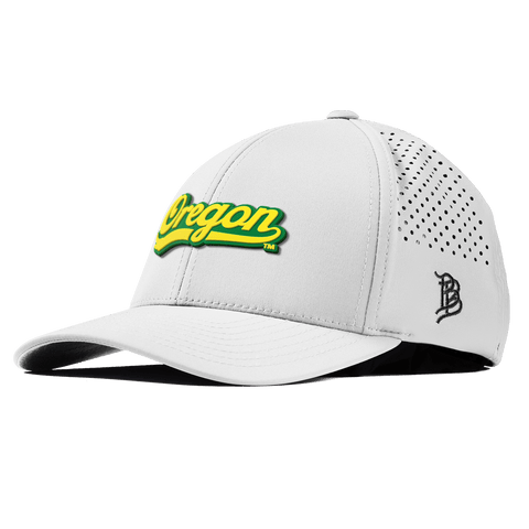 University of Oregon "Oregon Script" Curved Performance White