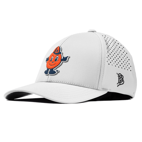 Syracuse University "Otto The Orange" Curved Performance White 